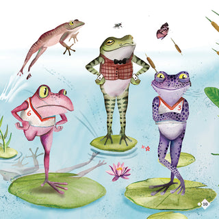 Lil Legends A Frog Called Freddy Story Boardbook for Kids | A Story About Trying Your Best | Life Lesson Story Book | Effort, Kindness & Responsibility | Illustrated | Age 4–8 Years