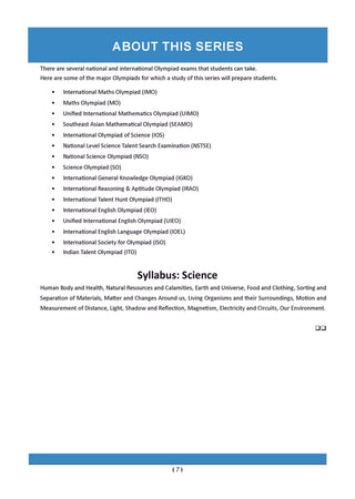 One For All Olympiads Workbook Class 7 Science | Questions for SOF NSO & Other Olympiad Exams 2026 | With Sample Practice Papers & Oswaal.AI