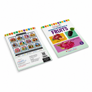Lil Legends Picture Book for Kids Age 1+ Years - Learn About Fruits | Early Learning Illustrated Book with Colourful Pictures | First Words Book for Toddlers & Preschoolers