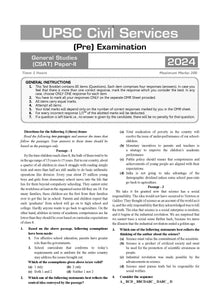 UPSC CSE Prelim | 15 Mock Test Papers | General Studies Paper-II (CSAT) (English Medium) | For 2025 Exam