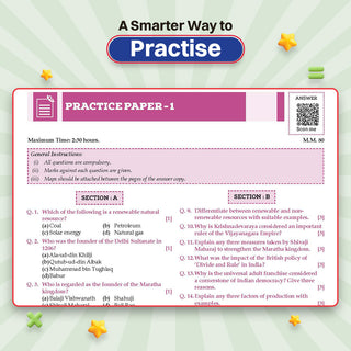 CBSE Class-8 One for All Social Science Part-1 (Exploring Society: India and Beyond) For 2026-27 Exam | As Per Latest NCERT & CBSE Syllabus | Chapter-wise Question Bank, Revision Notes, Theory, Maps & Competency Based Questions