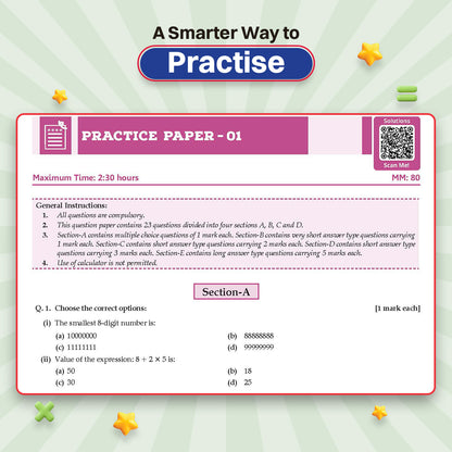 CBSE Class-7 One for All Mathematics (Ganita Prakash) Part-1 For 2026-27 Exam | As Per Latest NCERT & CBSE Syllabus | Chapter-wise Question Bank, Revision Notes, Theory, Solved Examples & Competency Based Questions