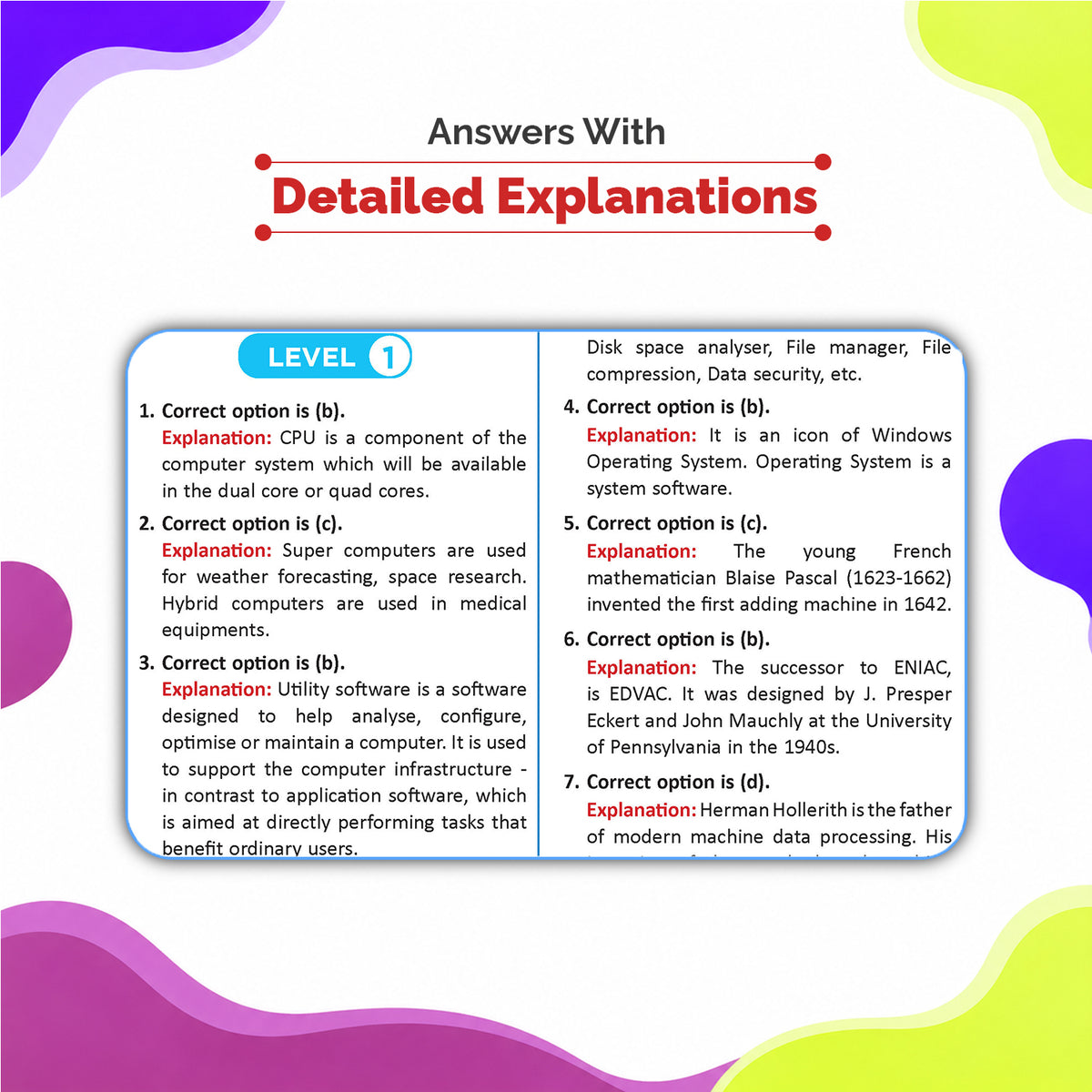 Oswaal One For All Olympiads Class 5 Cyber Prep-Guide Book | Chapter-wise Previous Years' Solved Papers | Questions for SOF ICSO & Other Olympiad Exams 2026 | With Sample Practice Papers & Oswaal.AI