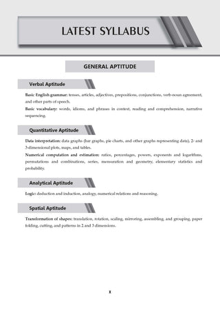GATE General Aptitude 17 Years' Chapter-wise & Topic-wise Solved Papers | 2010-2026 | 950+ Questions + 2 Sample Papers | All Streams: CS, EC, EE, ME, CE, IT | For 2027 Exam