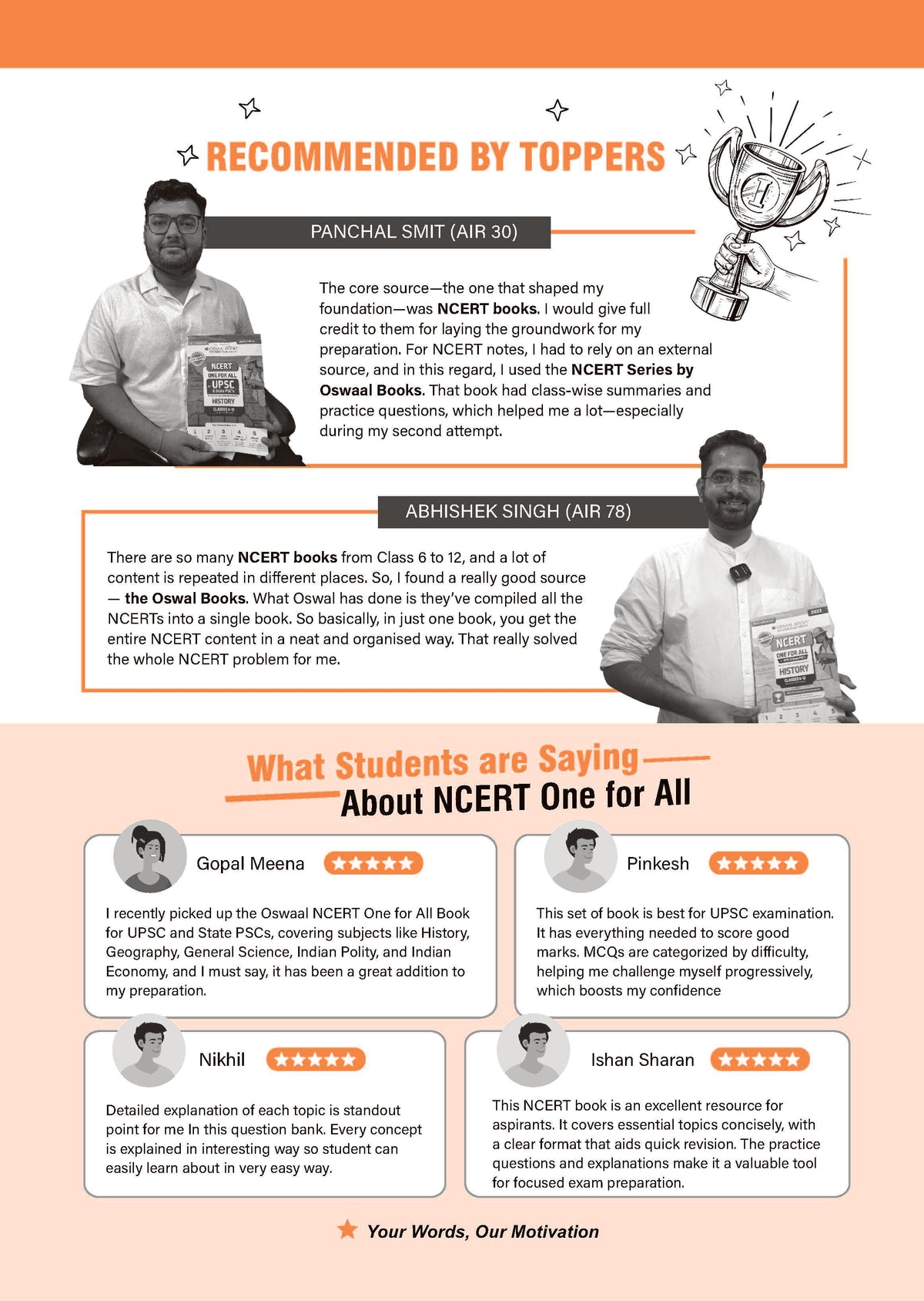 NCERT One for All Book For UPSC and State PSCs History, Geography, General Science, Indian Polity and Indian Economy (Set of 5 Books) Old and New NCERT Edition, Latest Edition