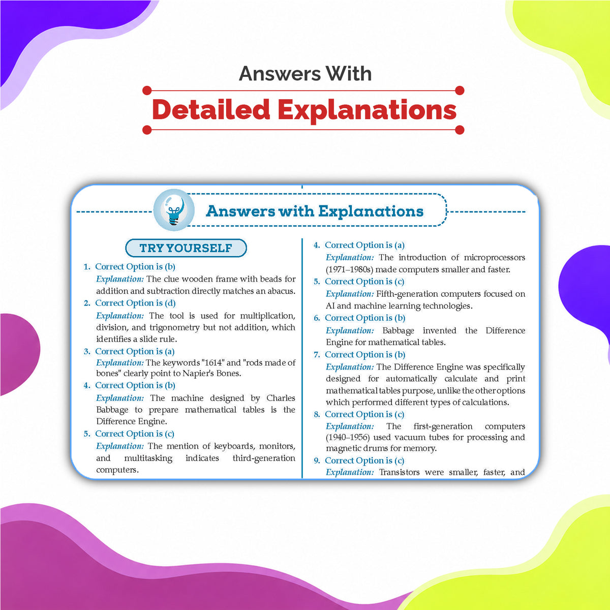 Oswaal One For All Olympiads Class 7 Cyber Prep-Guide Book | Chapter-wise Previous Years' Solved Papers | Questions for SOF ICSO & Other Olympiad Exams 2026 | With Sample Practice Papers & Oswaal.AI