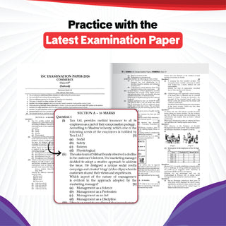 ISC | 10 Sample Question Papers | Class 12 | Commerce (For 2027 Exam) Updated Version | With Oswaal AI