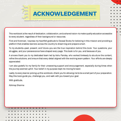 Oswaal Abhinay Maths Selection Book-Vol. 1 Bilingual Workbook for SSC CGL, CHSL, CAPF & All Govt Exams Concept Based Qs with Video Solutions | Geometry, Mensuration, Coordinate Geometry (For Latest Exam)