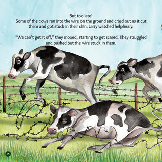 Lil Legends A Cow Called Larry Story Boardbook for Kids | A Story About Making Friends | Life Lesson Story Book | Friendship, Kindness & Empathy | Illustrated Picture Book | Age 4–8