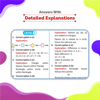 One For All Olympiads Class 3 Logical Reasoning Prep-Guide Book | Chapter-wise Previous Years' Solved Papers | Questions for Silverzone, Crest& Other Exams 2026 | With Sample Papers& Oswaal.AI