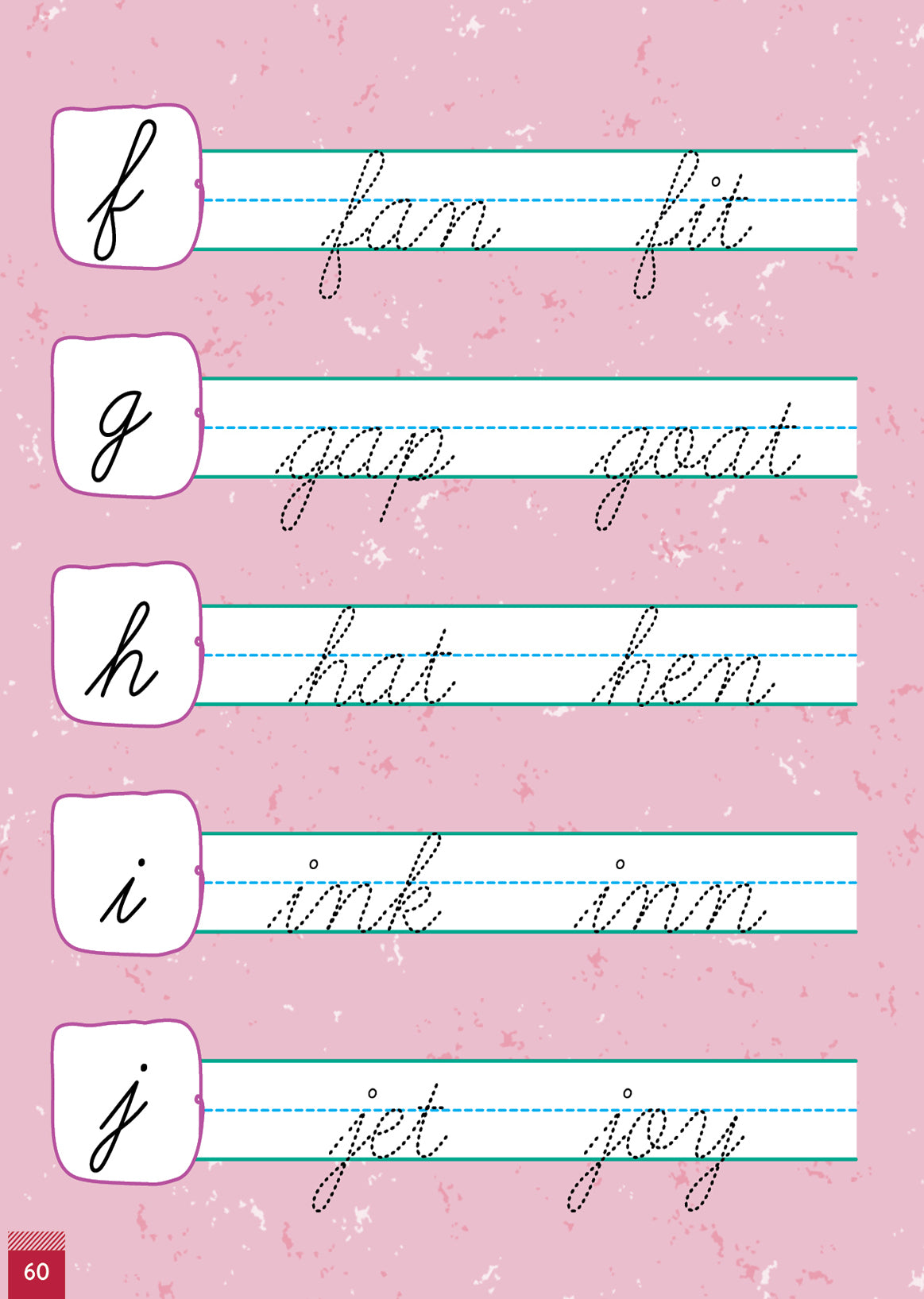 Oswaal Lil Legends Lowercase Cursive Tracing & Vocabulary Workbook for Kids | Level 2 Handwriting Practice Book | Learn Letter Formation & Improve Writing Skills | Age 4+