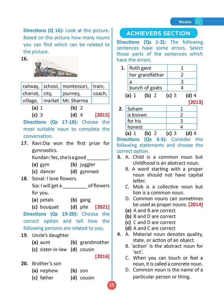 One for All Olympiads Previous Year Solved Papers Class 3 English For 2025 Exam