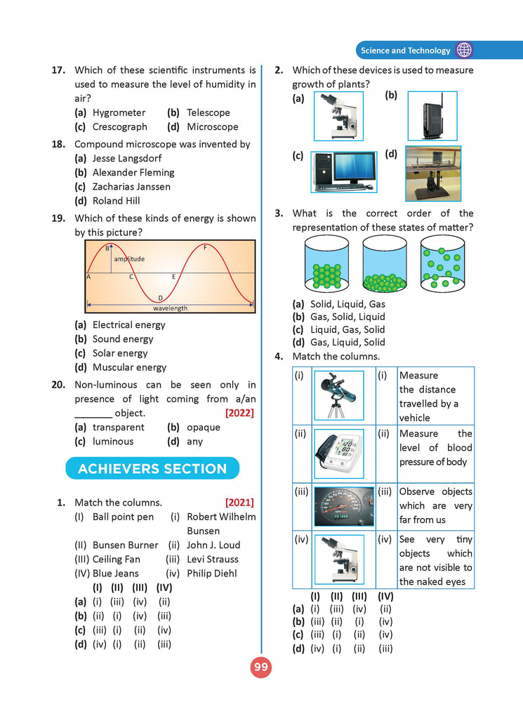 One for All Olympiads Previous Year Solved Papers Class 5 General Knowledge For 2025 Exam