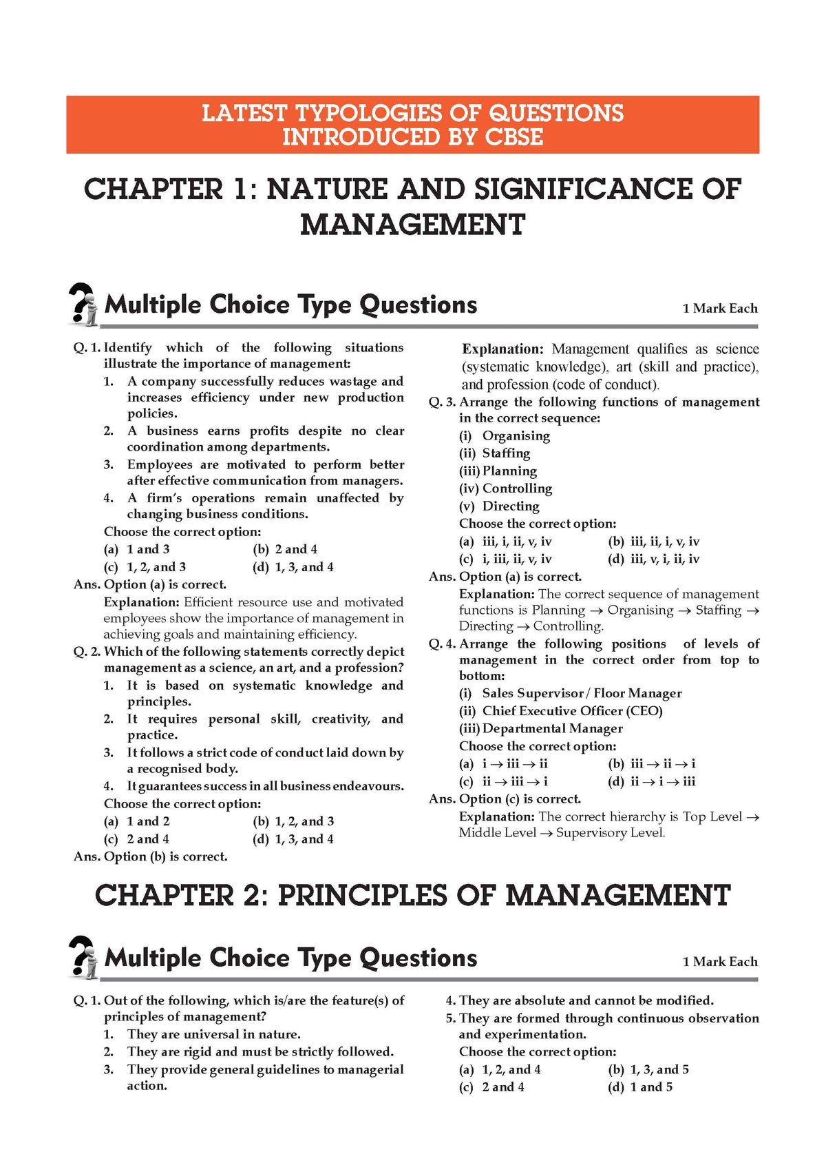 CBSE Class 12 Business Studies Question Bank | Chapter & Topic-wise Solved Papers (2017-2026) | Based on Latest Syllabus (April 2026) | Includes 2026 Papers | For 2027 Exam