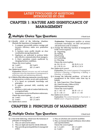 CBSE Class 12  Business Studies Question Bank | Chapter & Topic-wise Solved Papers (2017–2026) | Based on Latest Syllabus (April 2026) | Includes 2026 Papers | | For 2027 Exam