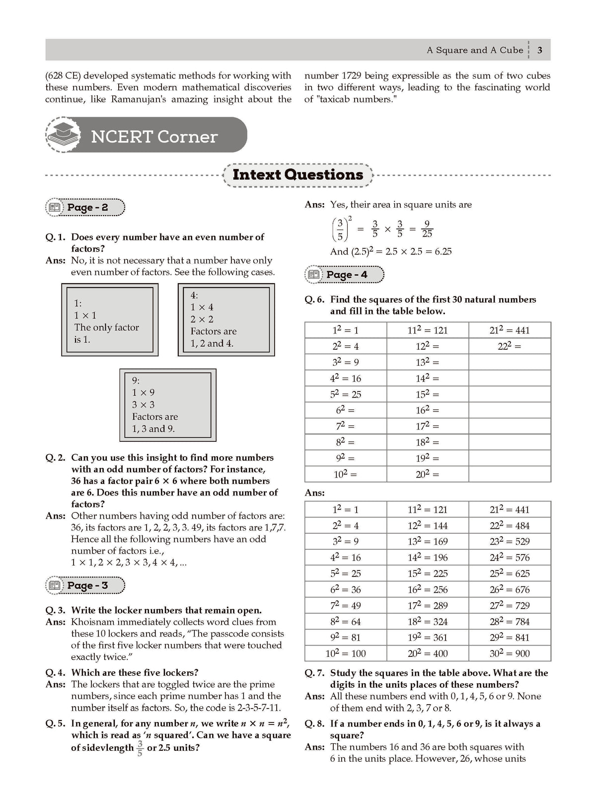 NCERT Textbook Solutions Mathematics (Ganita Prakash) Class 8