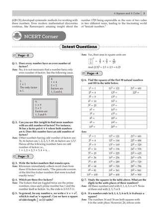 NCERT Textbook Solutions Class 8 Mathematics (Ganita Prakash) Part-1 & Part-2 | Set of 2 Books | For Latest Exam