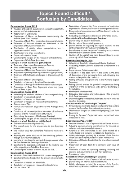 Class 12 ISC Accounts Question Bank (2017-2026) | Chapter-wise & Topic-wise with Competency Based Questions | For 2027 Exam | With Solved 2026 Board Paper | Self-Assessment Papers