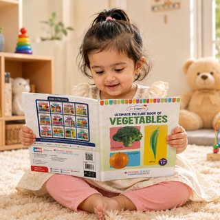 Lil Legends Picture Book for Kids Age 1+ Years - Learn About Vegetables | Early Learning Illustrated Book with Colourful Pictures | First Words Book for Toddlers & Preschoolers