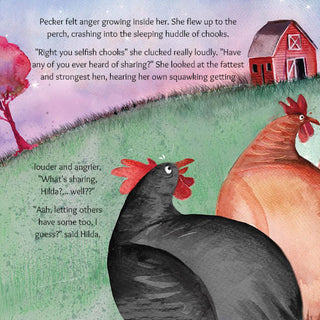 Lil Legends A Hen Called Pecker Story Boardbook for Kids | A Story About Sharing | Life Lesson Story Book | Kindness, Empathy & Cooperation | Illustrated Picture Book | Age 4–8 Years