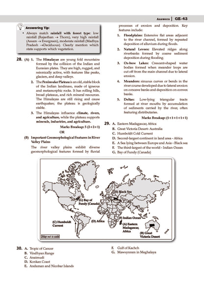 CBSE 20 Combined Sample Question Papers class 11 Humanities stream (English Core, History, Geography, Political Science, Sociology & Psychology)