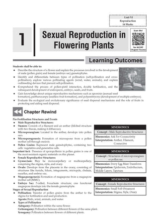 NCERT Textbook Supplement & CBSE Textbook Plus Biology For Class 12 | Competency Focused Questions | Concept Clarity, Mind Maps | Set Of 2 (For 2027 Exam)