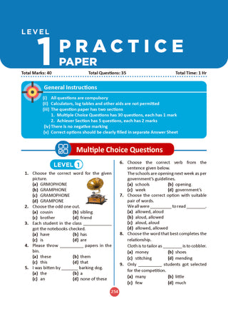 One For All Olympiads Class 3 English Prep-Guide Book | Chapter-wise Previous Years' Solved Papers | Questions for SOF IEO & Other Olympiad Exams 2026 | With Sample Practice Papers & Oswaal.AI