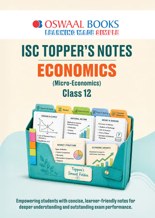 ISC | Topper Notes | Class 12 | Economics with Oswaal.ai