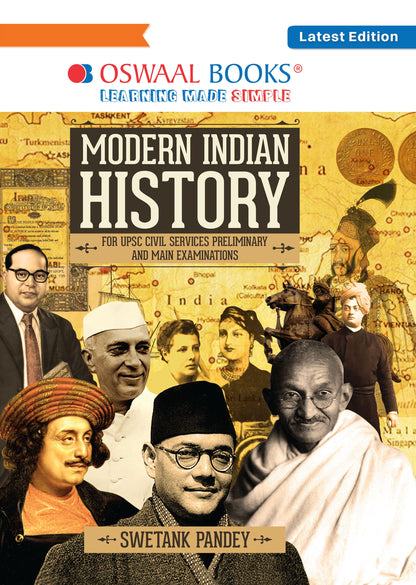 Oswaal Modern Indian History for UPSC civil services preliminary and main examinations - Oswaal Books
