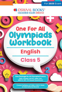 One for All Olympiads Workbook Class 5 English For 2025 Exam