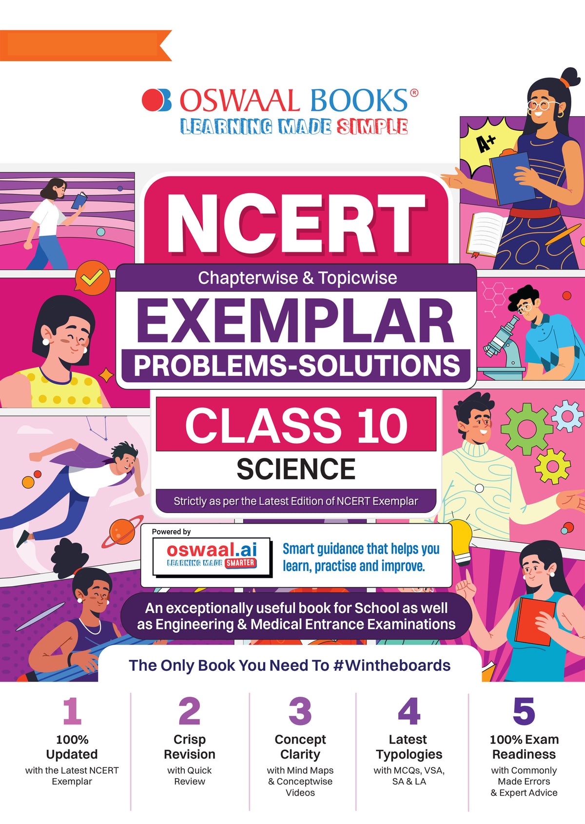 NCERT Exemplar (Problems - Solutions) Class 10 Science Book For Latest Board Exams