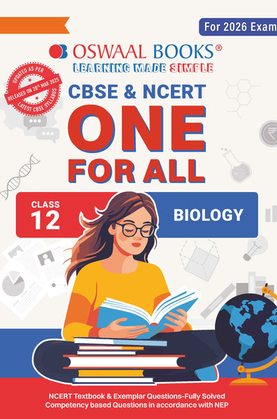 CBSE & NCERT One for All Class 12 Biology (For 2026 Exam)