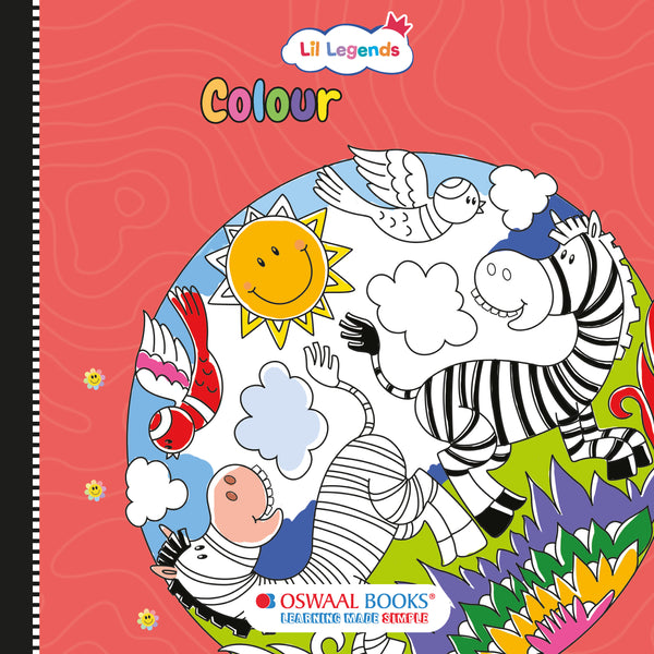 Lil Legends Let’s Colour – The Ultimate 6-in-1 Colouring Book Collection for Kids | Explore Animals, Nature, Toys, Oceans, Dragons & Dreams | Screen-Free Creative Fun for Ages 3+