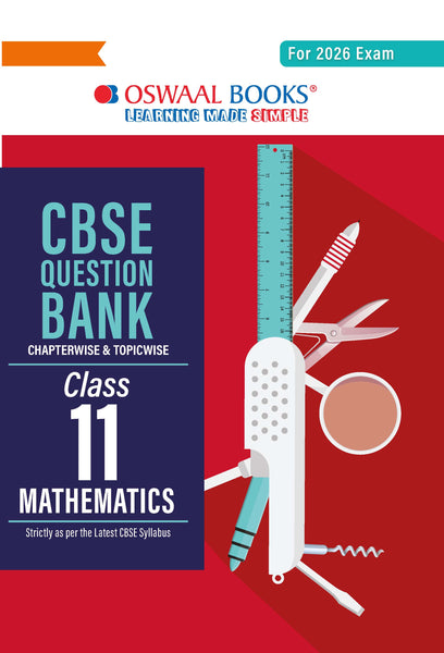 CBSE Question Bank Class 11 Mathematics For 2026 Exam