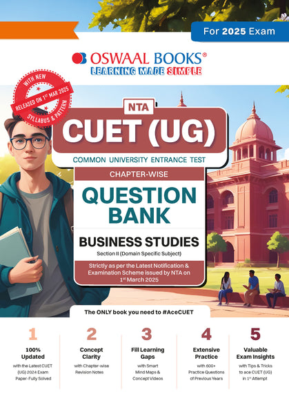 NTA CUET (UG) Chapterwise Question Bank Business Studies (For 2025 Exam)