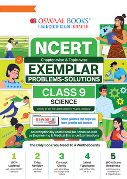 NCERT Exemplar (Problems - Solutions) Class 9 Science Book For Latest Exam