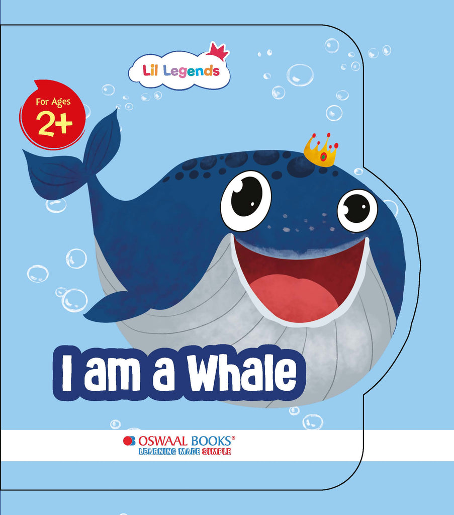 Lil Legends Shaped Board Books: Sea Animals: Whale