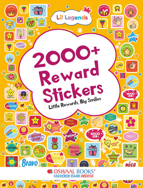 2000+ Reward Stickers | Perfectly Curated for Teachers and Parents | Designed to Motivate Children | Lil Legends