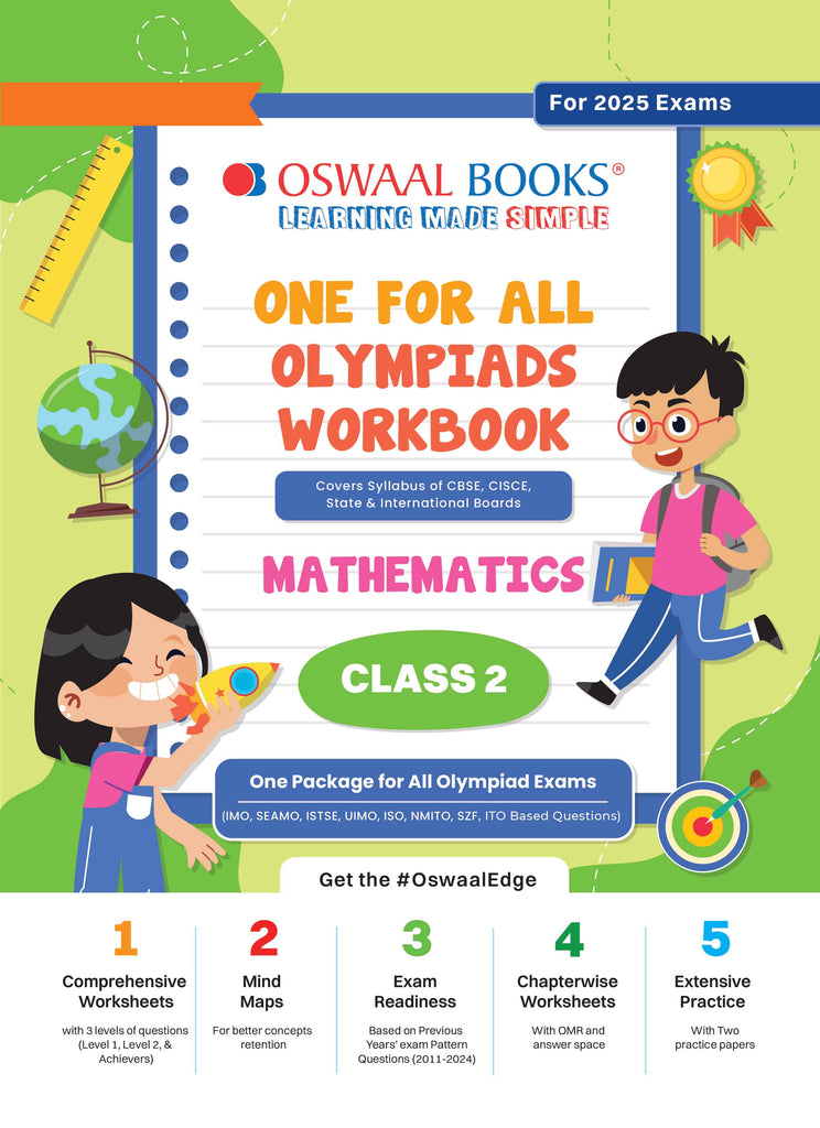 One for All Olympiads Workbook_Class 2_Mathematics_For 2025 Exam