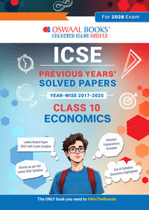 ICSE Previous Years Solved Papers Year wise 2017-2025 Class-10 Economics