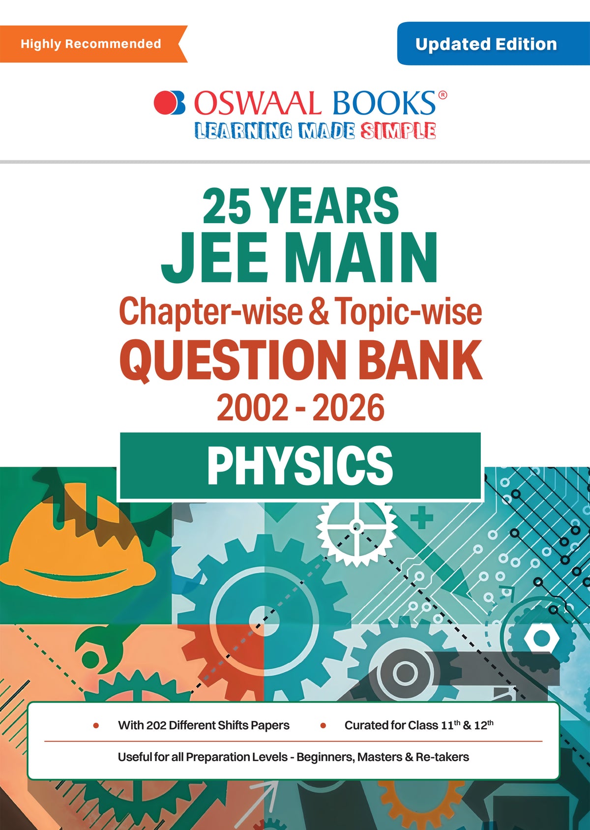 JEE Main 25 Years' (2002-2026) | Chapter-wise & Topic-wise Question Bank: Physics | Includes-Jan & Apr 2026 Papers Fully Solved | Latest Edition For 2027 Exam