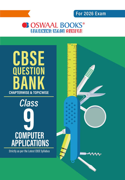 CBSE Question Bank Class 9 Computer Applications For 2026 Exam