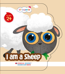 Lil Legends Shaped Board Books: Farm Animals: Sheep