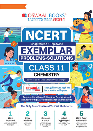 NCERT Exemplar (Problems - Solutions) Class 11 Chemistry Book For Latest Exam