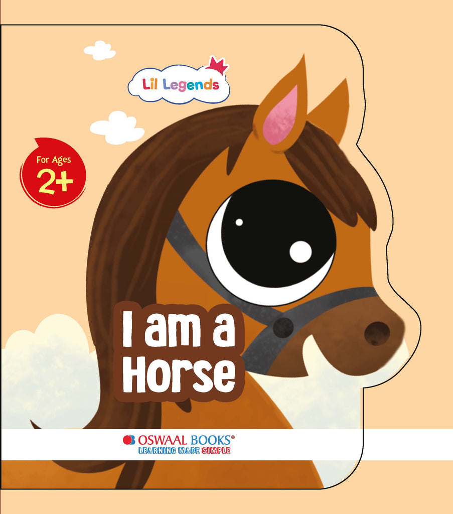 Lil Legends Shaped Board Books: Farm Animals: Horse