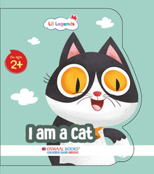 Lil Legends Shaped Board Books: Pet Animals: Cat