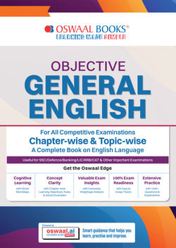 Objective General English Chapter-wise & Topic-wise For All Competitive Examinations | A Complete Book on English Language | For Latest Exams