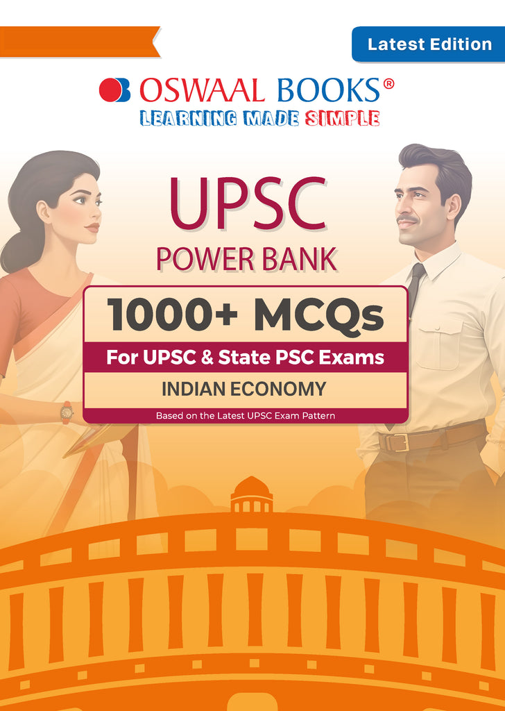 UPSC Power Bank:1000+ MCQs for UPSC and State PSCs Exams Indian Economy