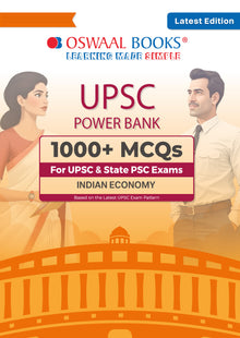 UPSC Power Bank:1000+ MCQs for UPSC and State PSCs Exams Indian Economy