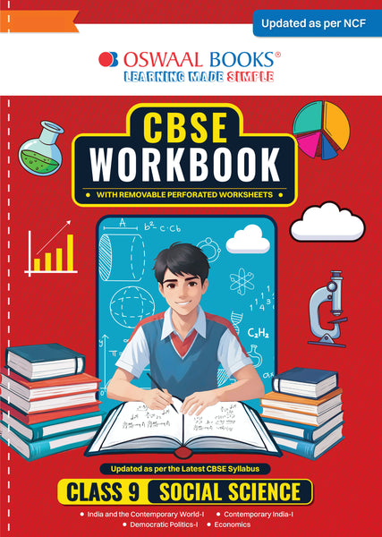 CBSE Social Science Workbook For Class 9 | Competency-Based Questions With Removable Worksheets | Updated as per NCF | For better results | For 2026 Exam
